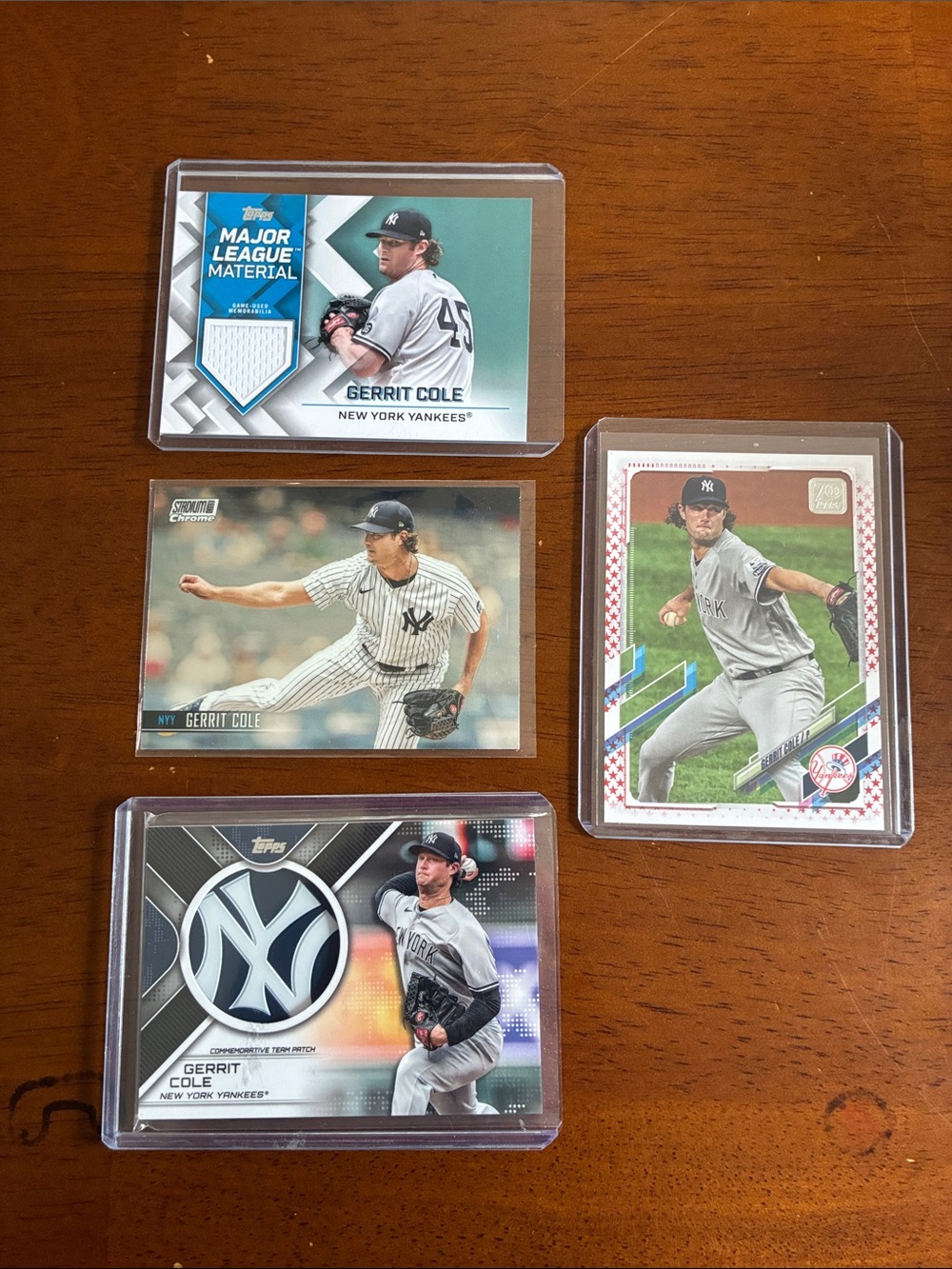 4 Card Gerrit Cole Lot